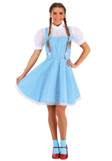 Adults Wizard Of Oz Dorothy Costume