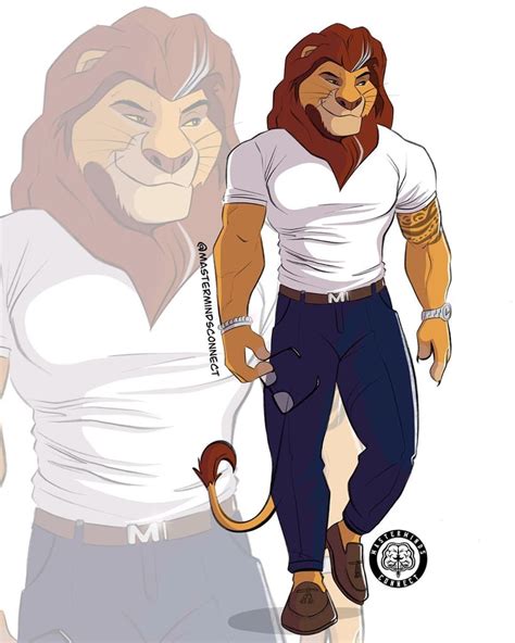 Mufasa Artist Gave The Lion King Characters A Humanlike Makeover