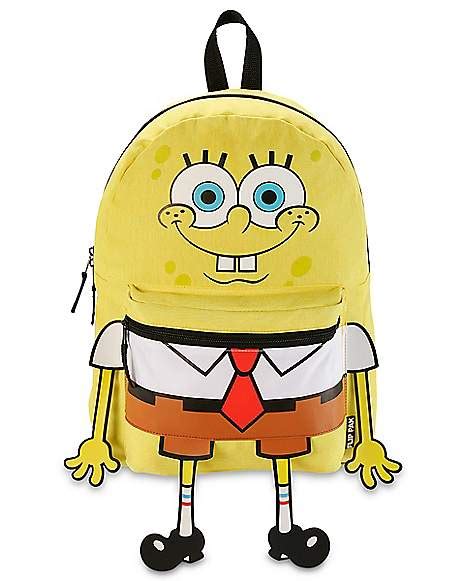 Flip Pak Reversible Spongebob Backpack Spongebob Squarepants Spencers