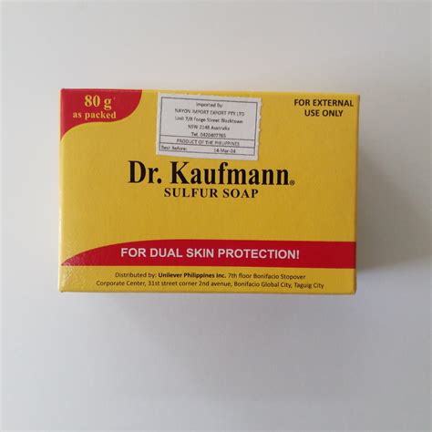 Dr Kaufmann Soap Sulfur Medicated 80g Chadz Chickenhaus