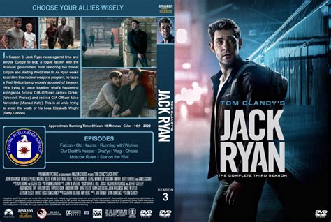 Jack Ryan Season R1 Custom Dvd Cover Labels 42 Off