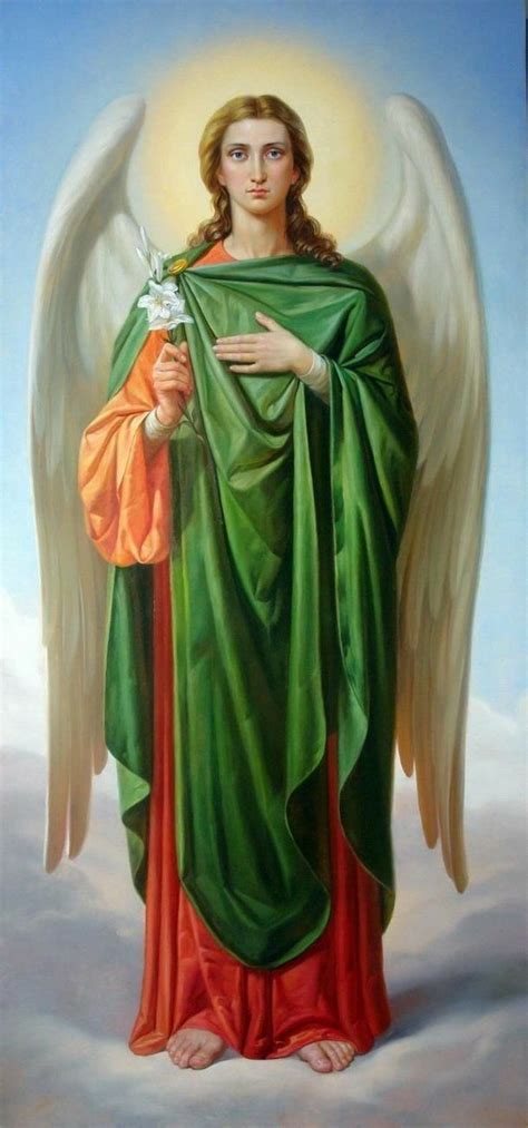 San Gabriel Arcángel Nossa Senhora Dos Anjos O Anjo Gabriel Anjos
