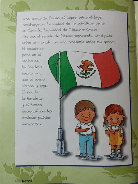 bandera de méxico simbolos patrios cuento de la bandera simbolos patrios mexicanos