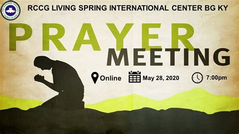 Rccg Living Spring International Center Bg Ky Prayer Meeting Youtube