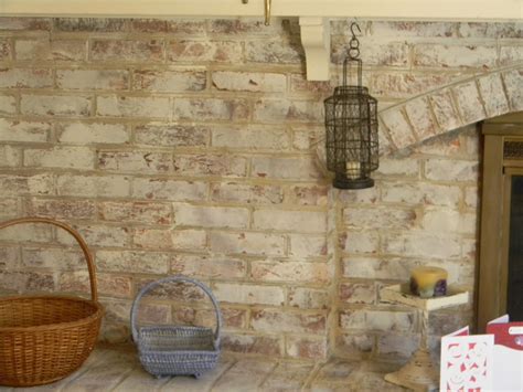 If your brick fireplace is looking dated or has stains and discoloration, it's time to freshen it up with a quick coat of paint. The Painted Drawer: Whitewashed Brick