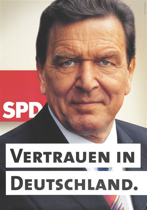 Wahlplakat der SPD von 2005 - Tagesspiegel
