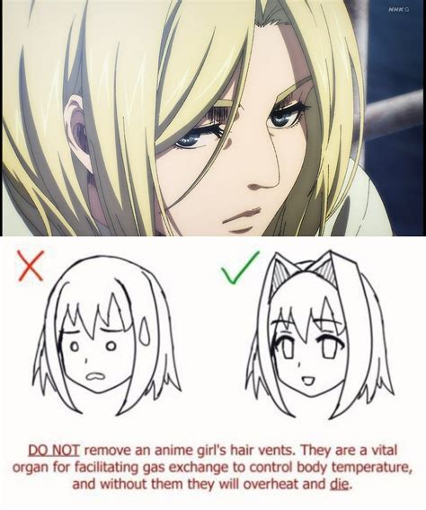 Annie Has Anime Girl Hair Vents Ranrime
