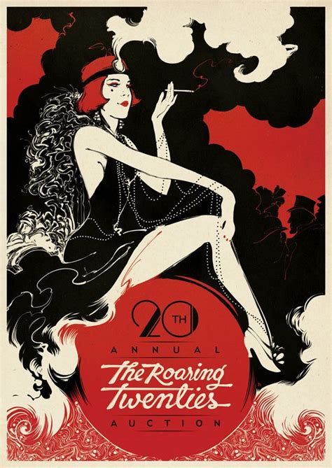 Boris Pelcer The Roaring Twenties Art Deco Posters Retro Poster