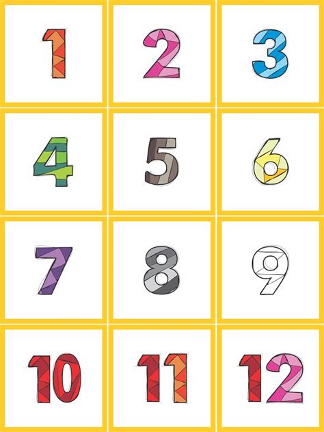 Km Classroom Numbers 1 10 Posters Worksheets And Memory Game Free