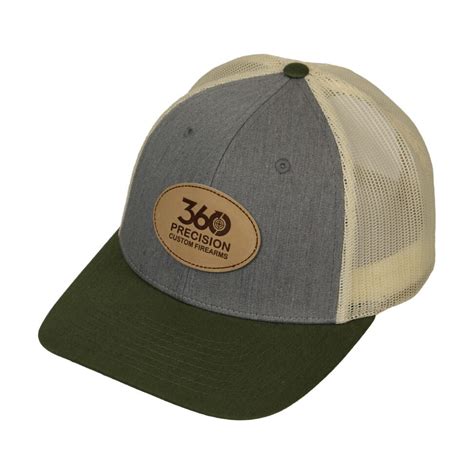 Gray Birch Olive LoPro Trucker Hat 360 Precision