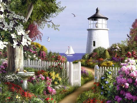 46 Beautiful Lighthouse Wallpapers Free On Wallpapersafari
