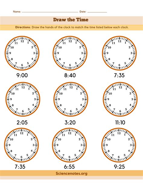 Clock Worksheets How To Tell Time