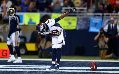 Cbs sports has the latest nfl football news, live scores, player stats, standings, fantasy games, and projections. Emmanuel Sanders - Friday Funnies: NFL Player Celebrations ...