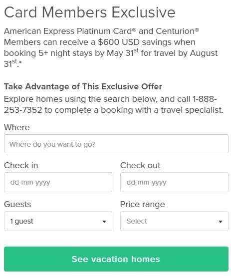 The application process takes just a few moments, provided you have your personal information available, and you can have your statements sent. American Express $600 Credit for 5-Night Stay at Luxury ...