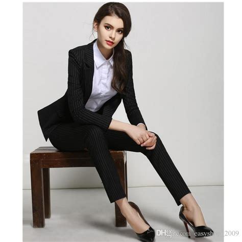 2021 The Fall Of Business Woman Attire Suits Female Leggings Overalls