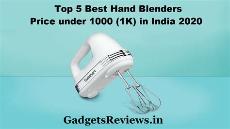 Top 5 Best And Cheap Hand Blenders Price Under 1000 1k In India 2021