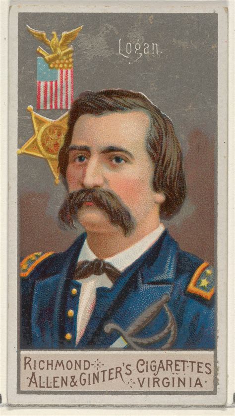 Allen And Ginter John Alexander Logan From The Great Generals Series