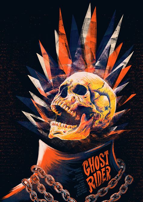 Ghost Rider Alternative Poster Wnw