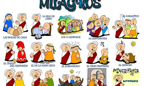 Recursos Educativos Tic De Infantil Y Primaria Los Milagros De JesÚs