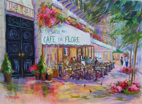 See more ideas about painting, french paintings, art. French Paintings / Cafe_de_Flore | Art, Paris painting, Painting