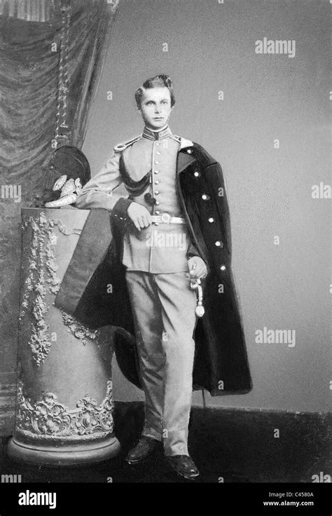 King Ludwig Ii Of Bavaria 1864 Stock Photo Alamy