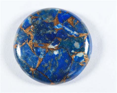 Lapis Lazuli Copper Turquoise Approx 32x32 Mm Round Shape Etsy