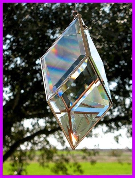 The Glass Mountain Water Prism In 2020 Stained Glass Christmas Glass