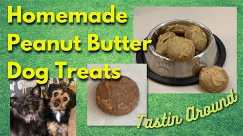 Homemade Peanut Butter Dog Treats Youtube