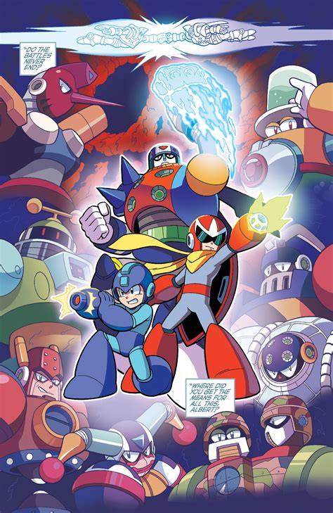 Read Online Mega Man Comic Issue 55