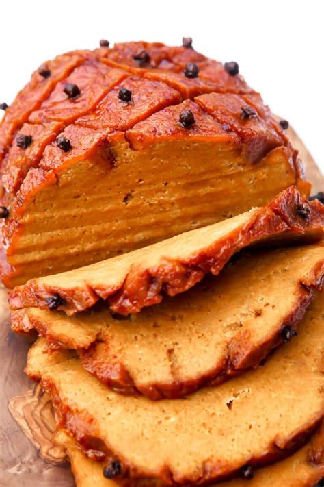 This Easy Vegan Ham Recipe Will Amaze You Salty Smokey Mock Meat Made From Seitan And Roasted