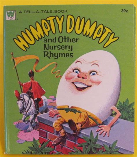 Humpty Dumpty And Other Nursery Rhymes Whitman Tell A Tale 1976