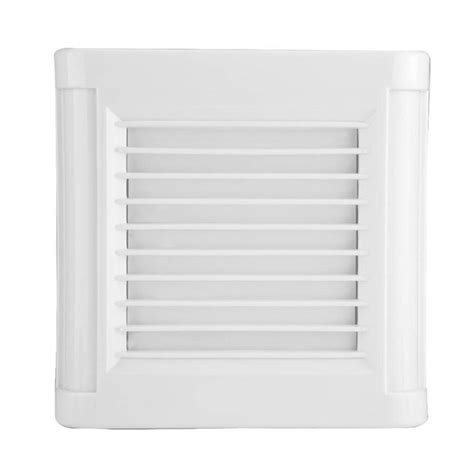 50hz 15w 220v Wall Mounted Exhaust Fan Grille Cover White Through Wall