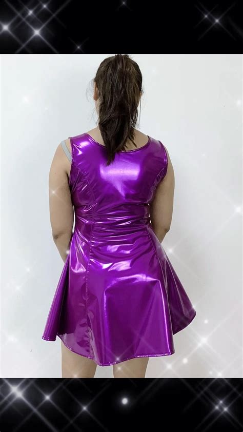 Gocebaby Women Sissy Gothic Punk Purple Pvc Ball Gown Dress Uniform Crossdress Artofit