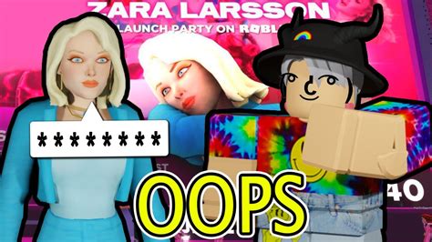 So About The Zara Larsson Roblox Concert YouTube