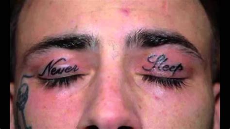 10 Creepiest Eye Tattoos Crazy Tattoo Ideas Youtube