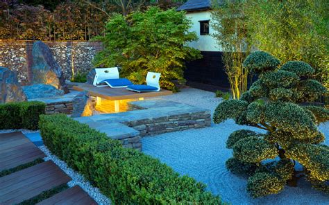 Modern Japanese Garden Landscape First