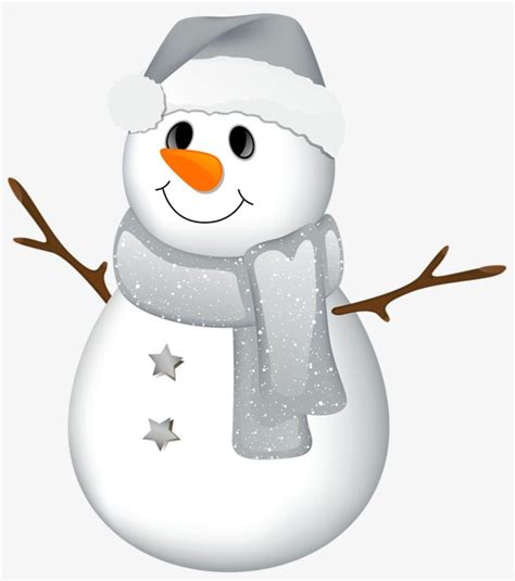 Cute Cartoon Snowman, Cartoon Clipart, Snowman Clipart, Cute Clipart