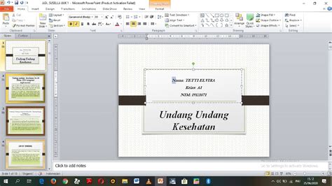 Cara mengedit tulisan skripsi agar rapih di word. Cara mengedit kalimat/kata di PPT melalui ANIMATION - YouTube