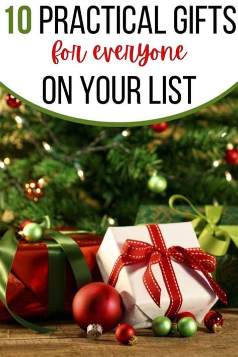Top 10 Practical Christmas Gifts For Each Person On Your List