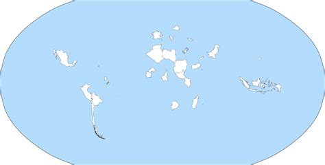 Filea Large Blank World Map With Oceans Marked In Blue Planisferio En