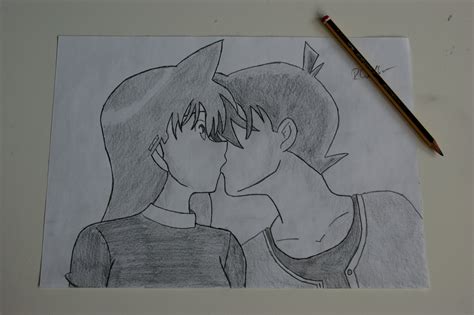 Ran X Shinichi by vigi140 on DeviantArt