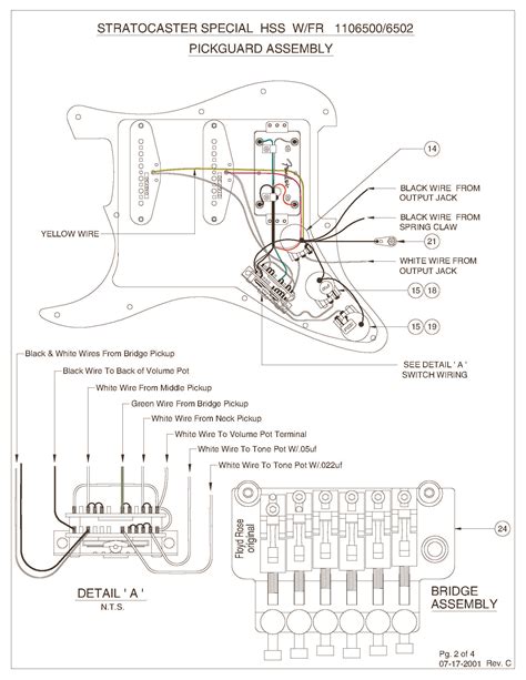 Stratocaster Special Hss Floyd Rose Wiring Diagram 110650 · Customer