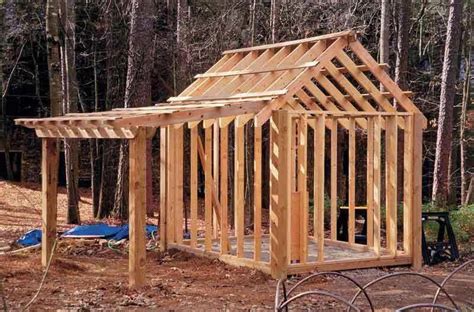 How To Build A Shed Free Plans 10x12shedwithloftplans Wood Shed
