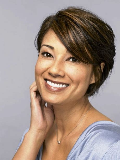 Fine hair looks better when cut in layers. Short haircuts for women over 50 with fine hair