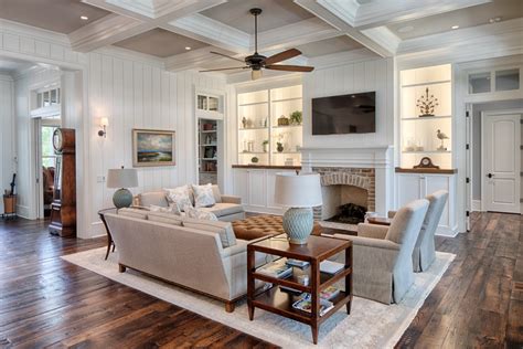 Lowcountry Estate Transitional Living Room Atlanta By Pearce