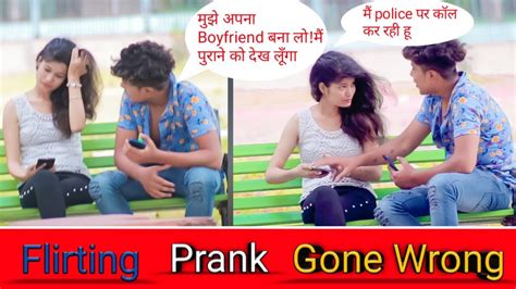 Flirting Prank On Girl Gone Wrong Flirting With Girls New Prank Video Its Prank Time Youtube