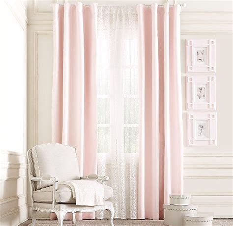 Rooms Restoration Hardware Baby And Child Drapery Panels Pink