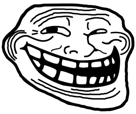 Troll Face Transparent Png Images Stickpng Troll Face Emoji Troll The