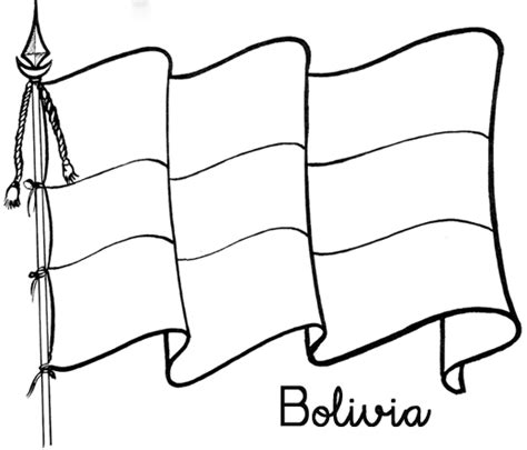 Dibujos De Los Símbolos Patrios De Bolivia Para Pintar Colorear Imágenes