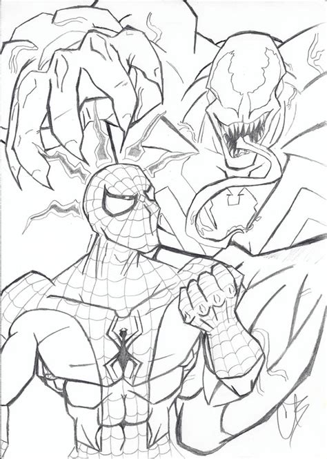 Spider Man Vs Venom By Blix007 On Deviantart